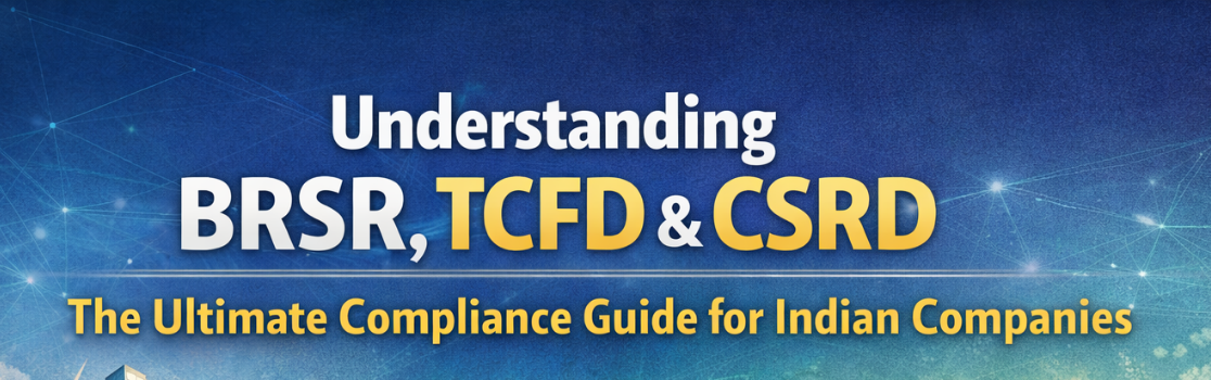 Understanding BRSR, TCFD & CSRD: The Ultimate Compliance Guide for Indian Companies