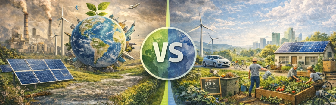 Global vs Local Climate Solutions: Which Approach Works Best?